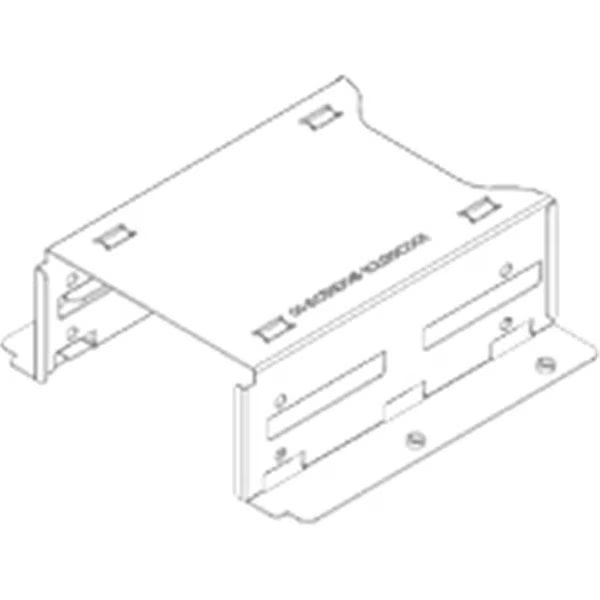 Supermicro MCP-220-00044-0N Accessory Retention Backet for Up to 2x2.5 HDD, Supermicro, Mfr#: MCP-220-00044-0N